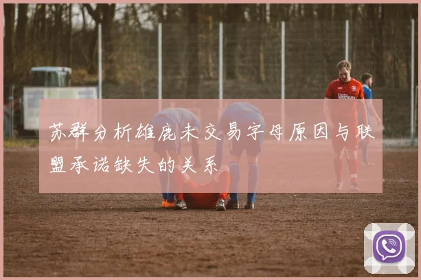 苏群分析雄鹿未交易字母原因与联盟承诺缺失的关系